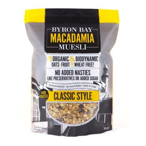 Classic Style Muesli | Byron Bay Macadamia | 900g