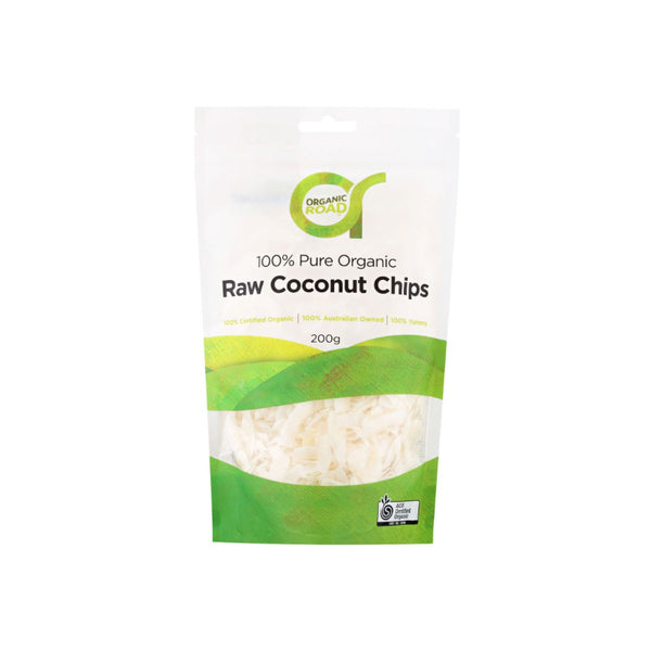 Raw Coconut Chips | ORGANIC ROAD | 200g