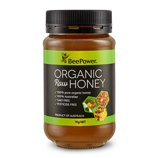 raw organic honey beepower