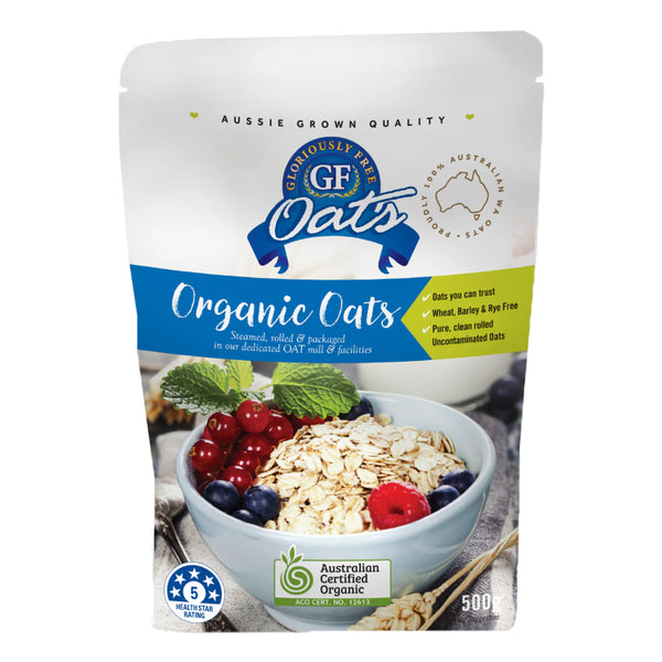 Gluten Free Rolled Oats Organic | 500g