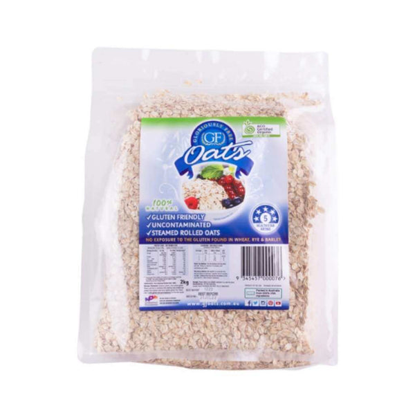 Gluten Free Rolled Oats Organic | Gloriously Free | 2kg