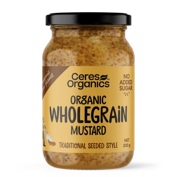 Wholegrain Mustard | Ceres Organics| 200g