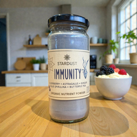 Stardust Blue Organic Immunity Superfood Blend | 140g – Rare Organics
